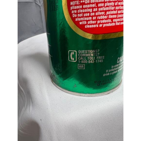 New Vintage 1989 Procter Gamble Comet Cleanser Full Unopened Display Prop - Picture 7 of 12